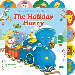 The Holiday Hurry Tabbed Board Book -|The Little Engine That Could|-