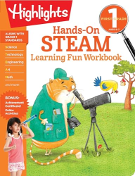 Hands-On STEAM Learning Fun Workbook -|Grade 1|-