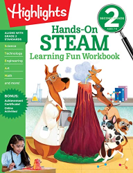 Hands-On STEAM Learning Fun Workbook -|Highlights Learning Fun Workbooks, Grade 2|-
