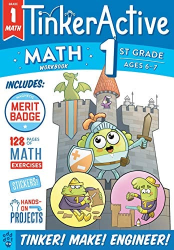 Math Workbook -|TinkerActive, Grade 1|-