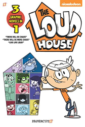 The Loud House 3 in 1 Graphic Novels -||There Will Be Chaos"/"There Will Be More Chaos"/"Live Life Loud!"|-
