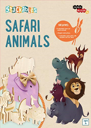 Safari Animals -|IncrediBuilds Jr.  Stackables|-