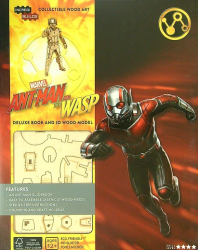 A Guide to the Astonishing Shrinking Super Hero Deluxe Book and 3D Wood Model -|IncrediBuilds, Marvel Ant-Man and the Wasp|-