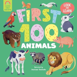 First 100 Animals -|Clever Early Concepts|-