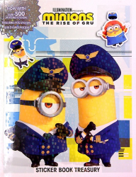 Sticker Book Treasury -|Illumination Presents Minions The Rise of Gru|-