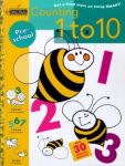 Counting 1 to 10 -|Step Ahead Workbook, Pre-School|-